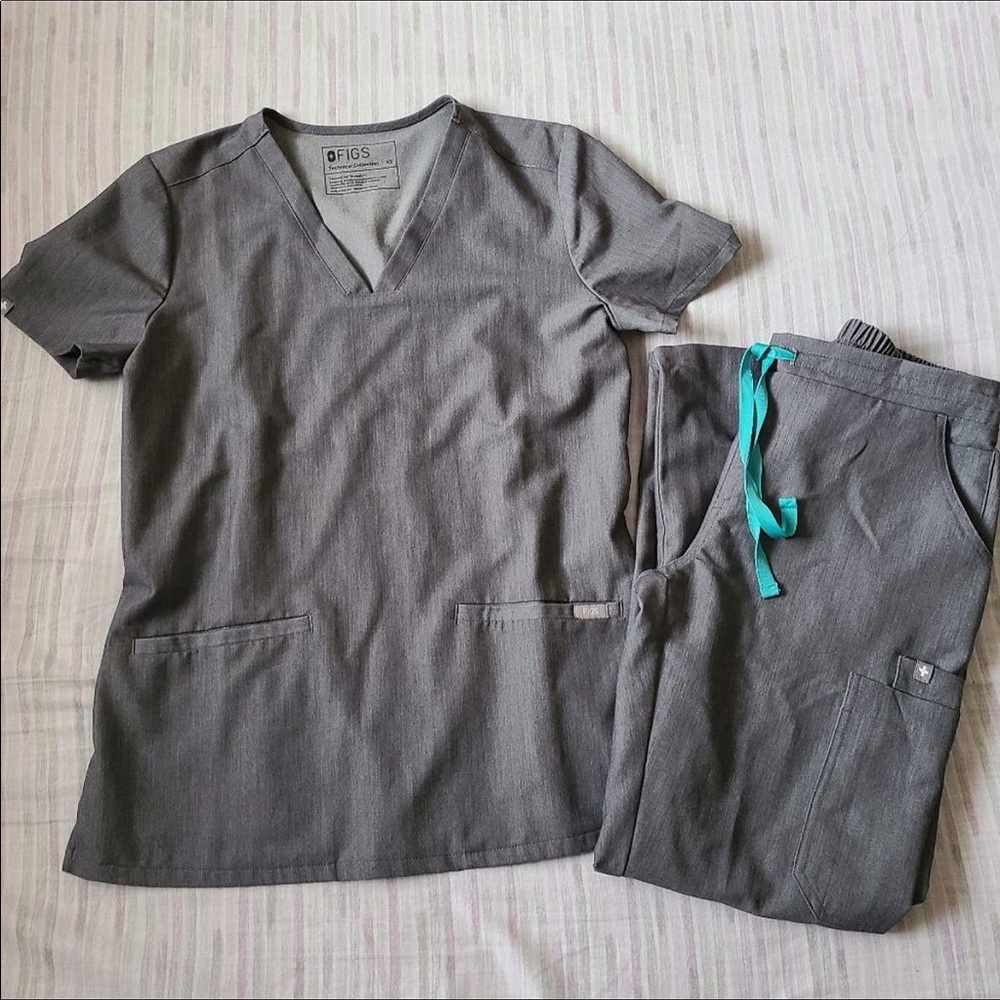 Figs scrub set Graphite